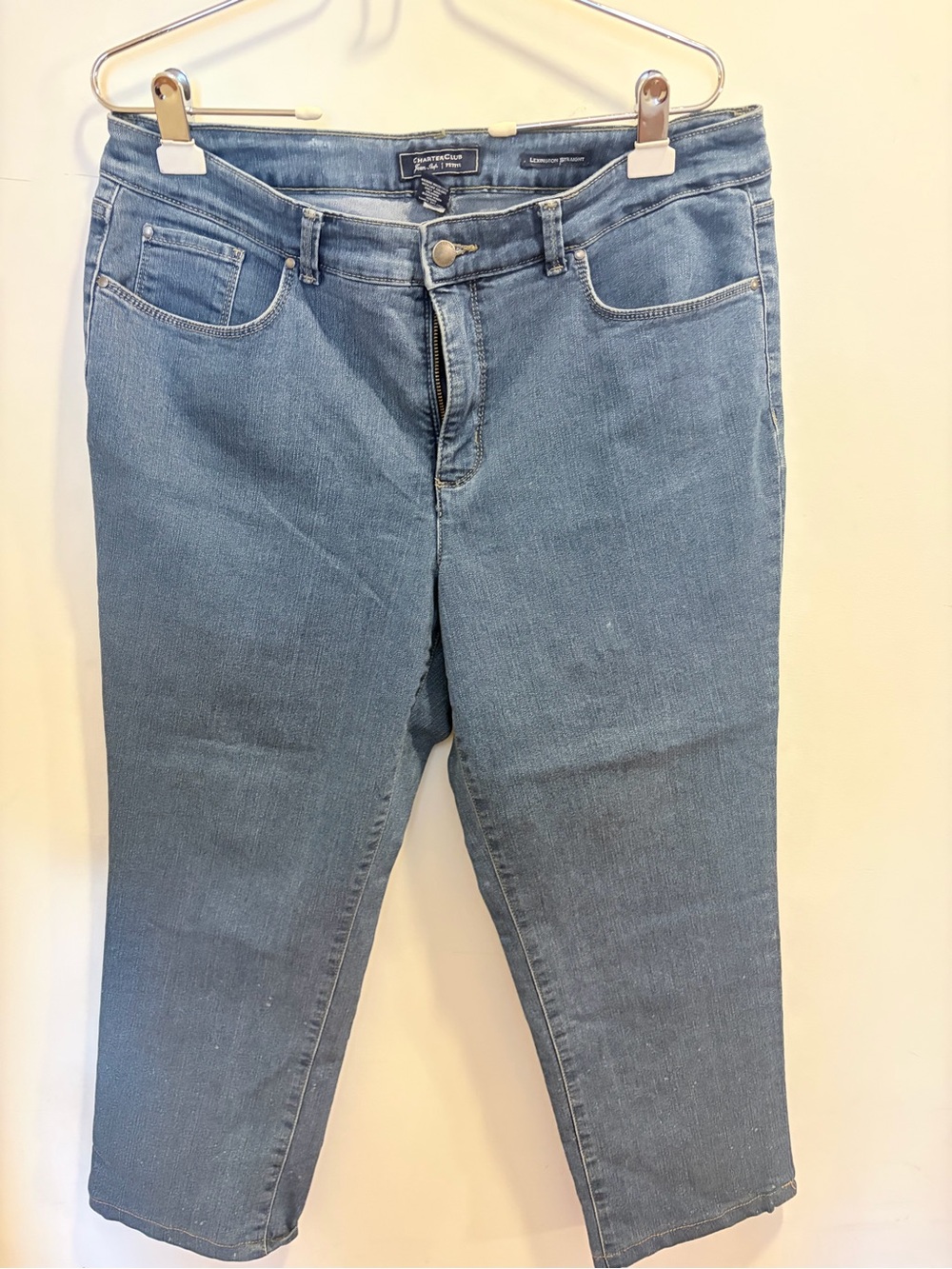Charter Club Light Blue Cropped Women's Jeans